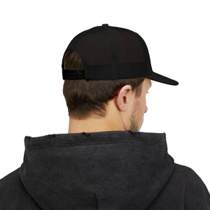 Black on Black Trucker Hat