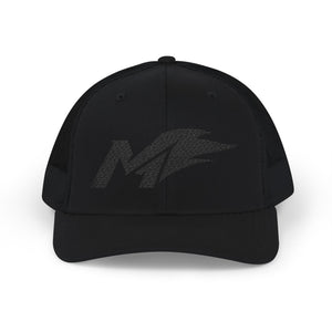 Black on Black Trucker Hat